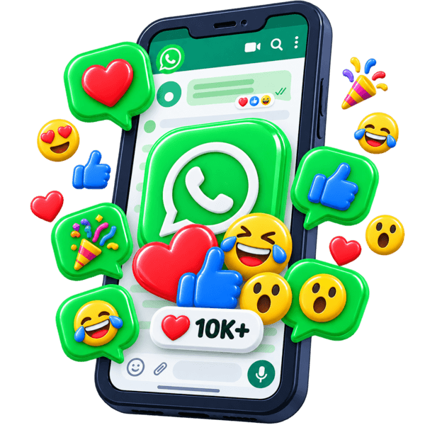 خرید ری اکشن واتساپ